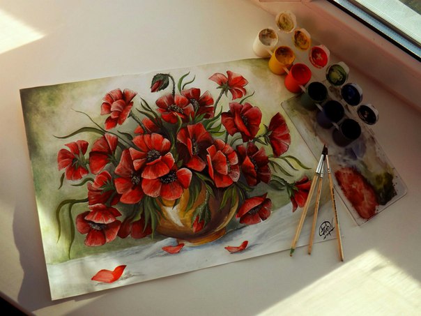 #гуашь_А3 #терпугова_кристина