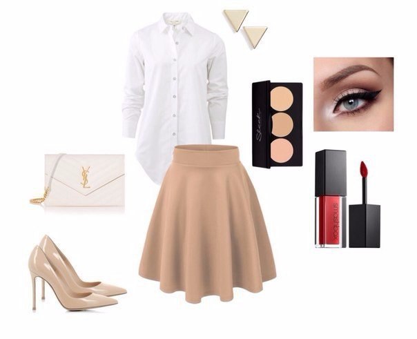 Классический наряд на каждый день 