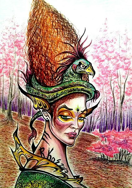 #Romka_Kos#Акварель#Карандаши