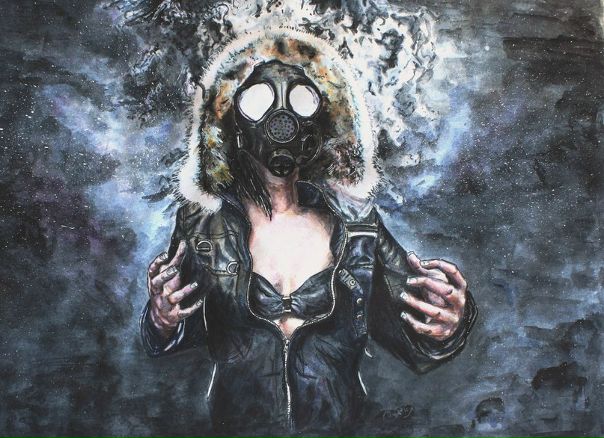 #Danil_Lysov #акварель #линер