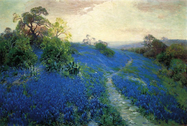 Robert Julian Onderdonk (1882 – 1922) -Texan Impressionist painter.