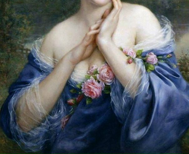 Оттенки голубого в живописи XVIII - начала ХХ вв.