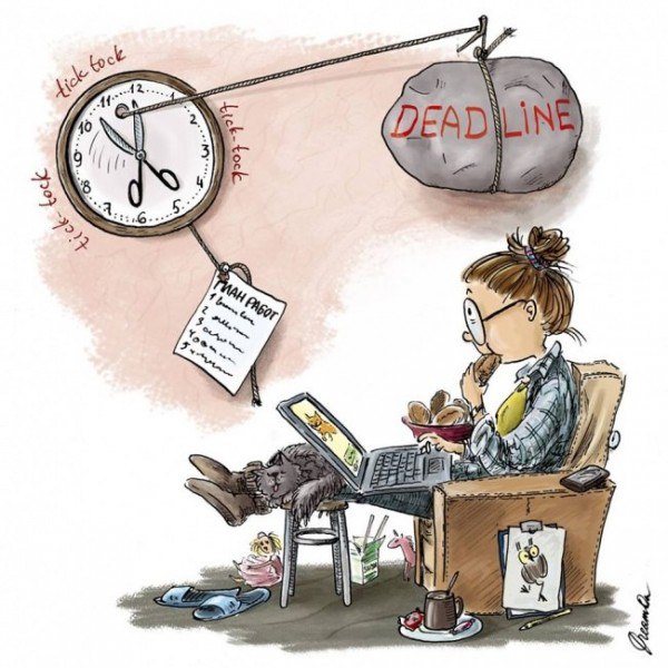 9 иллюстраций о том, что быть женщиной — это целое искусство.