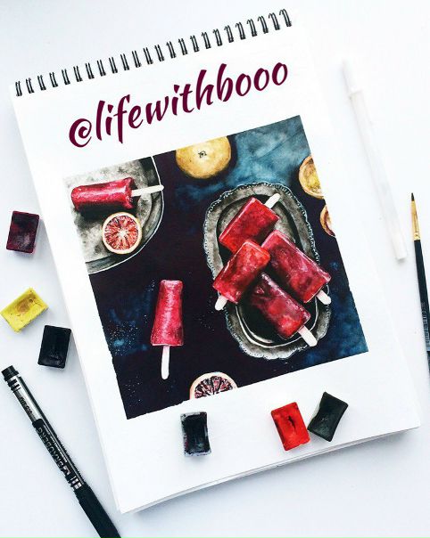 #акварель #lifewithbooo