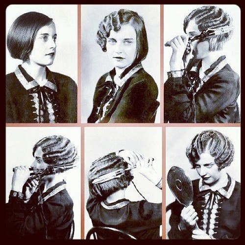РЕТРО МК по созданию прически