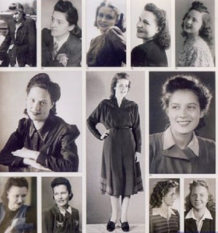 9 МАЯ (ДЕНЬ ПОБЕДЫ), но как жилось девушкам и женщинам в те суровые послевоенные годы 40е годы были самыми тяжелыми для страны в целом. Можно смело утверждать, что в это время моды не было совсем, так как было просто не до этого. Война препятствовала развитию моды в стране, но женщина не смотря ни на что всегда оставалась женщиной , и даже на войне, и у стонка - старые фото показывают нам необычайно красивых девушек! А в 1944 году открывается Московский Общесоюзный Дом моделей (ОДМО), а в 1945 году было восстановлено функционирование Ленинградского дома моделей.Общесоюзный дом моделей играл огромную роль в становлении советской моды. Женщины приходили посмотреть показы, приобрести готовые выкройки и окунались с головой в атмосферу моды и стиля. ОДМО был создан под руководством главного стилиста предыдущих десятилетий Натальи Ламановой. Благодаря ее таланту, целеустремленности и уверенности в правильности действий, появилась возможность раскрыть потенциал страны в сфере моды. И только 50е годы постепенно начали открывать дверцу на запад, откуда начали просачиваться модные тенденции.