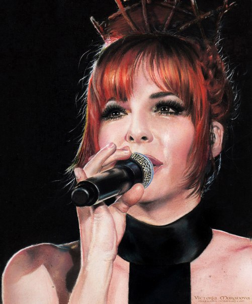 #Маранова_Виктория #пастельные_карандаши