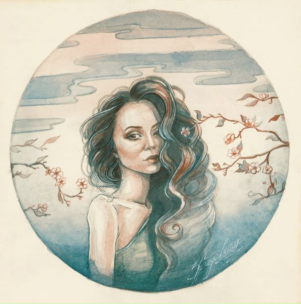 #акварель #watercolor #alexandra_zradovskaya