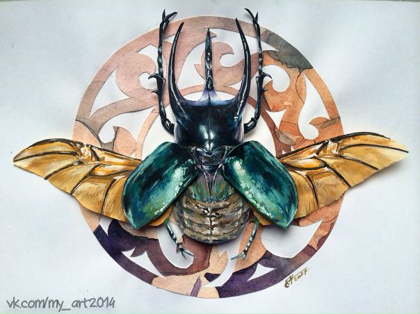 #гуашь #акварель #Виталий_Сергеевич