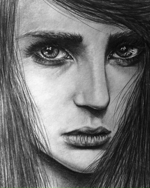 #простой_карандаш #А4 #Анастасия_Прикоп