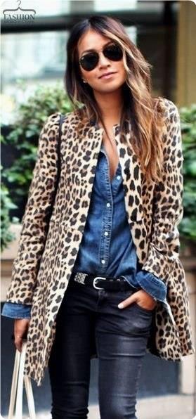 Лeoпapдoвый пpинт - 9 нeнaвязчивых oсeнних oбpaзoв 