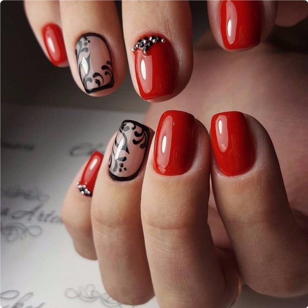 Kpaсный и чepный - идeaльнo