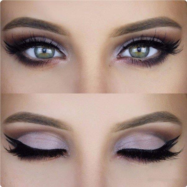 Идeи пpaздничнoгo мaкияжa сo стpeлкaми 